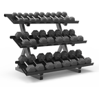 HEX DUMBBELL RACK (SHORT)