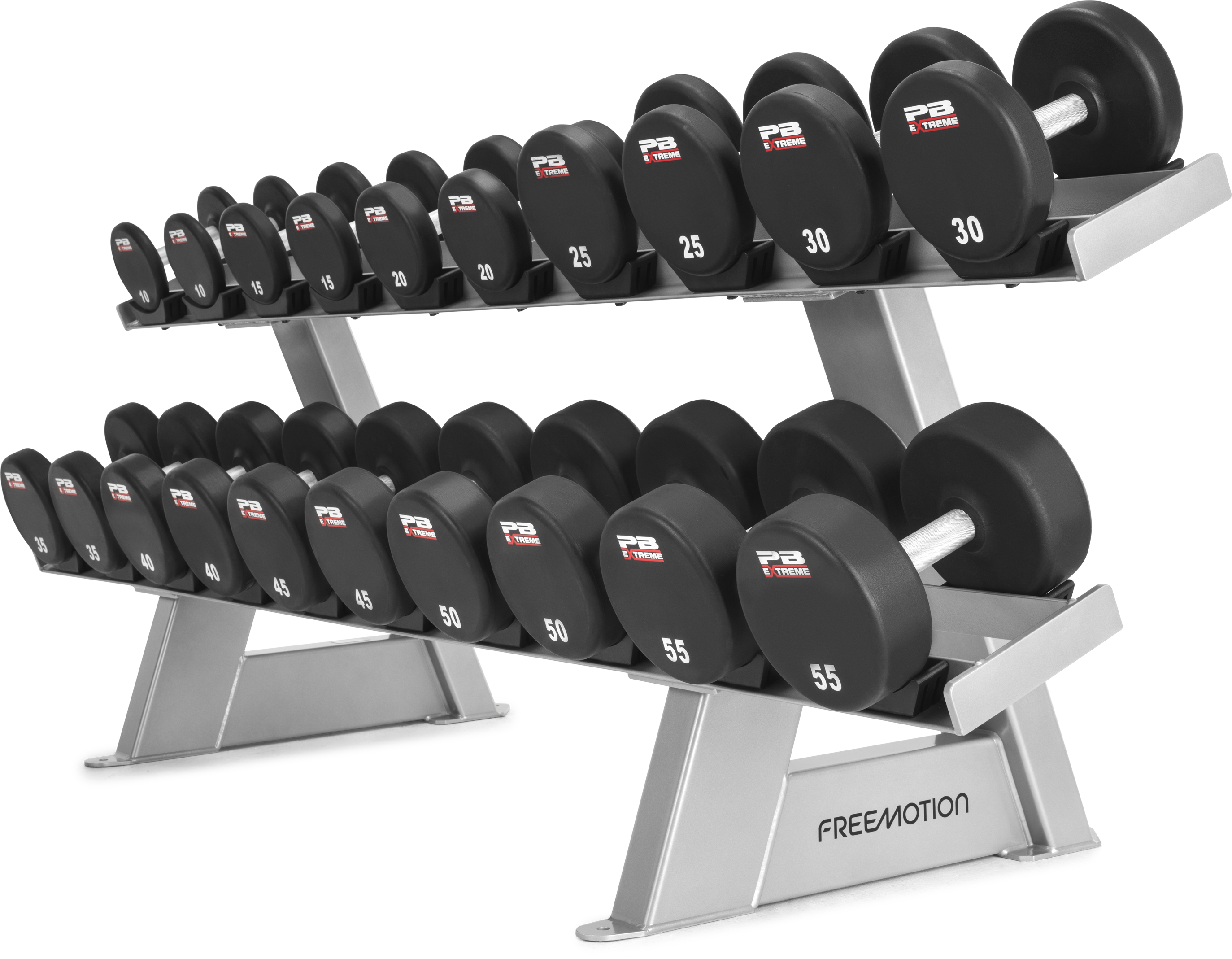 TWIN TIER DUMBBELL RACK