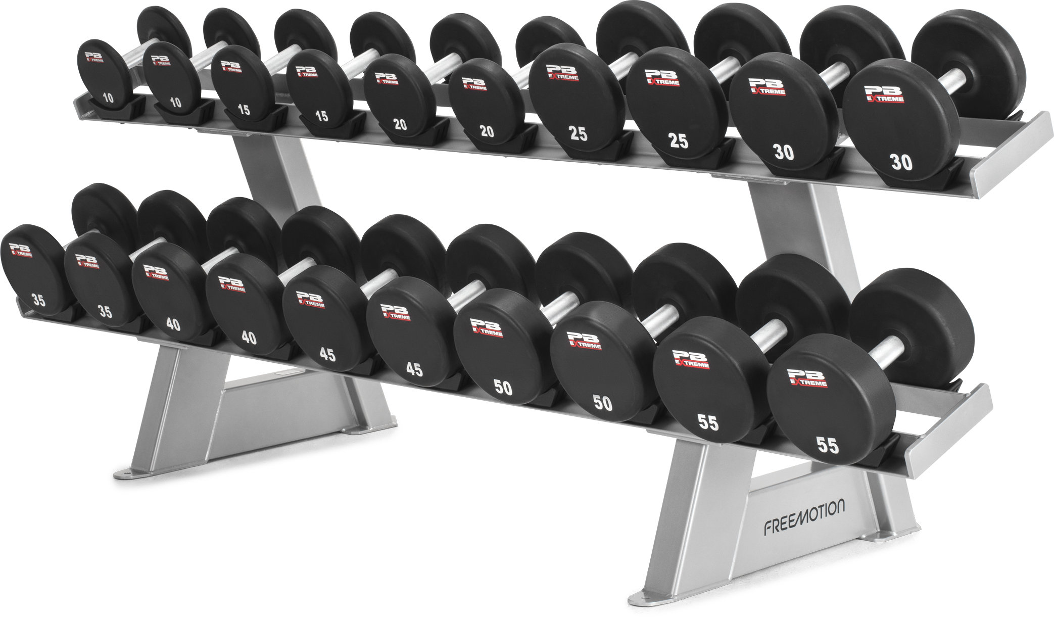 TWIN TIER DUMBBELL RACK
