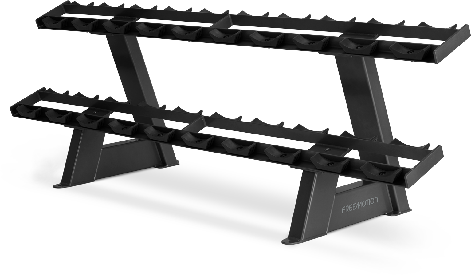 TWIN TIER DUMBBELL RACK