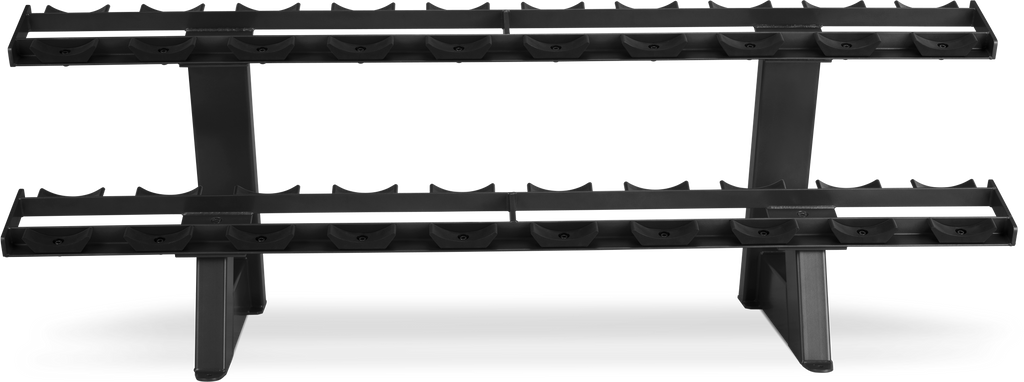 TWIN TIER DUMBBELL RACK